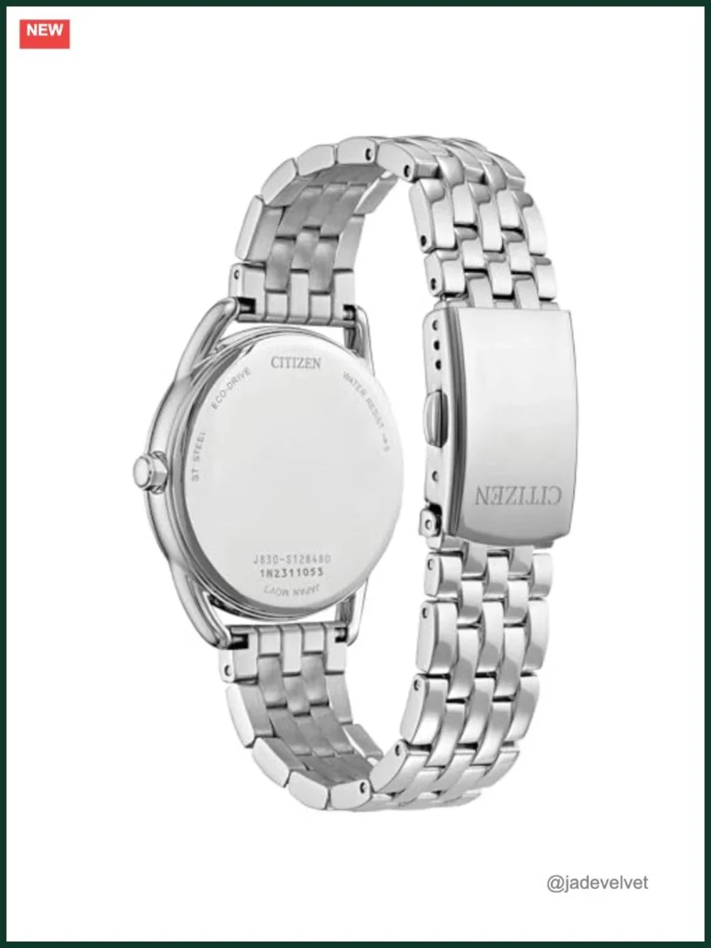 Citizen Eco-Drive Stainless Steel Wrist Watch Women's